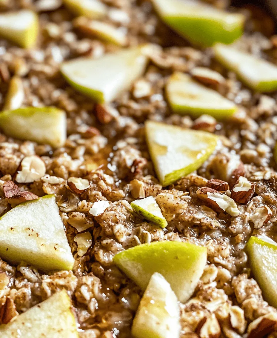 Breakfast is often touted as the most important meal of the day, and for good reason. It kickstarts your metabolism, provides essential nutrients that fuel your body and brain, and sets the tone for healthy eating throughout the day. However, with our fast-paced lives, many people opt for quick, processed options that can leave them feeling sluggish. This is where the Irresistible Healthy Apple Oatmeal Breakfast Bake comes into play—a nutritious and delicious option that not only satisfies your morning hunger but also nourishes your body.