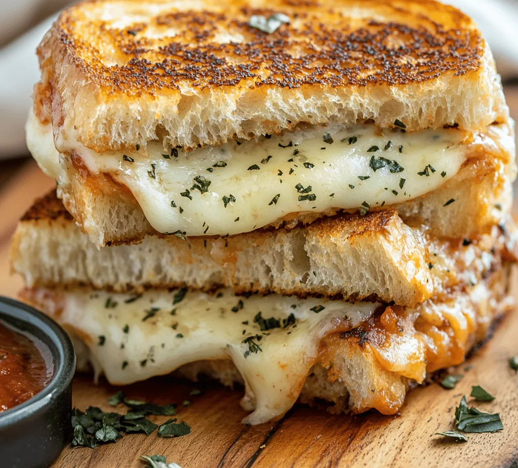 Grilled cheese sandwiches have long been cherished as a quintessential comfort food, evoking warm memories of childhood lunches and cozy gatherings. Their simple, yet satisfying combination of melted cheese and toasted bread provides a delightful experience that warms both the heart and the stomach. While the classic grilled cheese sandwich has its own charm, imagine amplifying that comfort with the irresistible flavors of garlic and herbs. Enter the Garlic Bread Grilled Cheese Delight—a unique twist that infuses the traditional sandwich with the savory goodness of garlic bread, taking it to new heights.