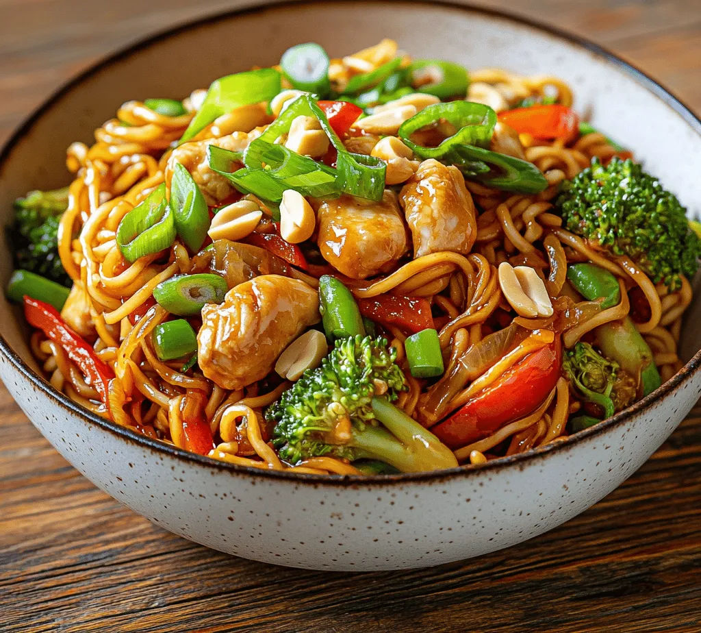 Creating a successful Spicy Kung Pao Chicken Noodles dish requires quality ingredients that work harmoniously to produce a burst of flavors. Here’s a closer look at the key components that make this recipe stand out.