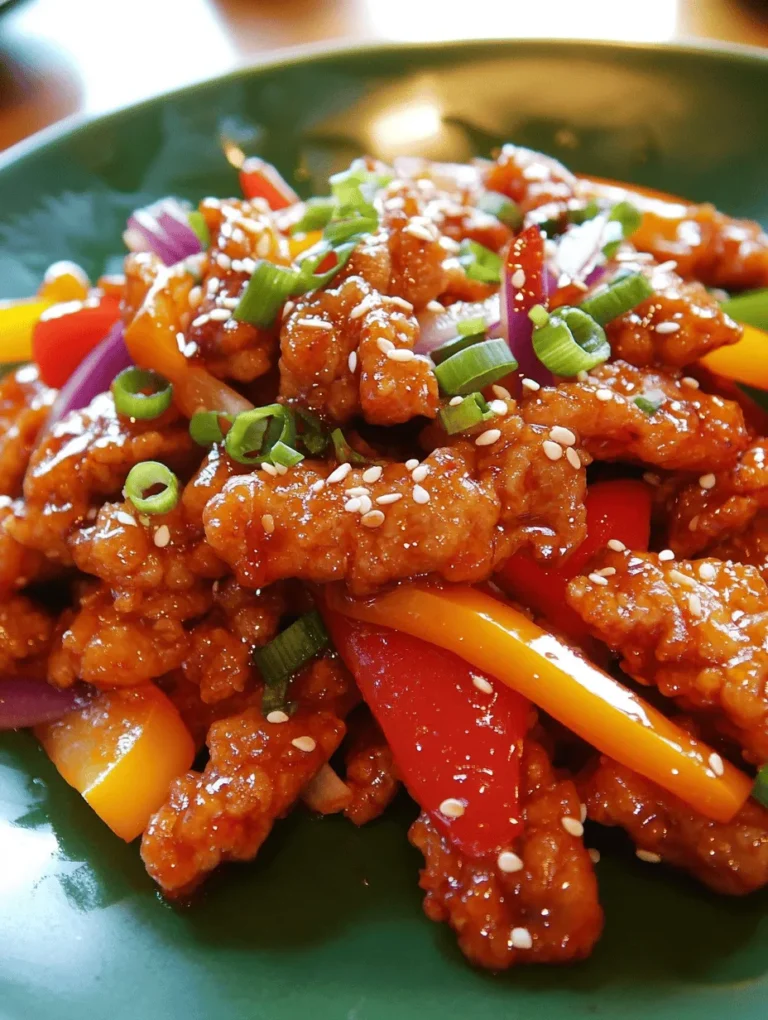 Crispy Chilli Beef is a beloved dish in Asian cuisine, renowned for its tantalizing combination of textures and flavors. Originating from the vibrant food culture of China, this dish has made its way into the hearts (and stomachs) of food lovers worldwide. It showcases tender strips of beef that are coated in a crispy batter, then tossed with a medley of colorful bell peppers and a sweet, spicy sauce that perfectly balances heat and sweetness. The allure of Crispy Chilli Beef lies in its crispy texture, vibrant flavors, and versatility, making it a favorite for both casual family dinners and festive gatherings.