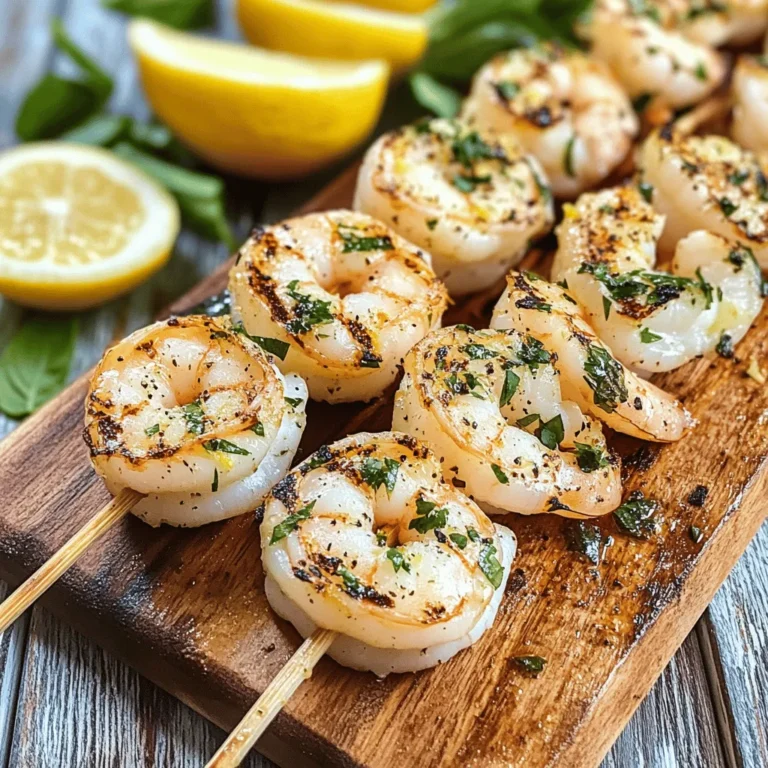 Grilled shrimp skewers are not just a meal; they are an experience that encapsulates the joys of outdoor cooking and the flavors of the sea. When prepared correctly, they can be the centerpiece of any gathering, from backyard barbecues to sophisticated dinner parties. Among the plethora of shrimp recipes, the Zesty Lemon Herb Grilled Shrimp Skewers stand out. This dish harmonizes the vibrancy of citrus with the freshness of aromatic herbs, creating an irresistible combination that is as pleasing to the palate as it is to the eyes.