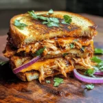 Comfort food has a remarkable ability to evoke warmth, nostalgia, and happiness. It’s that satisfying feeling you get from indulging in a dish that not only fills your belly but also nourishes your soul. Among the myriad of comfort foods, grilled cheese sandwiches hold a special place in the hearts of many. Now, imagine taking this classic favorite and elevating it with the savory goodness of BBQ chicken. Enter the BBQ Chicken Grilled Cheese—a delightful fusion of flavors that brings together tender, shredded chicken coated in tangy BBQ sauce, melty cheese, and crispy, golden sourdough bread.