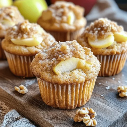 Apple cinnamon muffins are a beloved treat that brings warmth and comfort to any occasion. The irresistible combination of tender, moist muffins infused with the sweet and spicy notes of apple and cinnamon creates a delightful experience for the palate. Whether enjoyed as a breakfast option, a snack, or a dessert, these muffins evoke feelings of home and nostalgia, making them perfect for sharing with family and friends.
