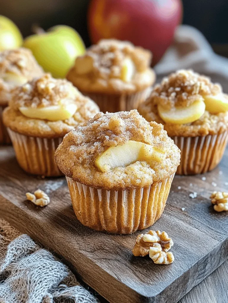 Apple cinnamon muffins are a beloved treat that brings warmth and comfort to any occasion. The irresistible combination of tender, moist muffins infused with the sweet and spicy notes of apple and cinnamon creates a delightful experience for the palate. Whether enjoyed as a breakfast option, a snack, or a dessert, these muffins evoke feelings of home and nostalgia, making them perfect for sharing with family and friends.