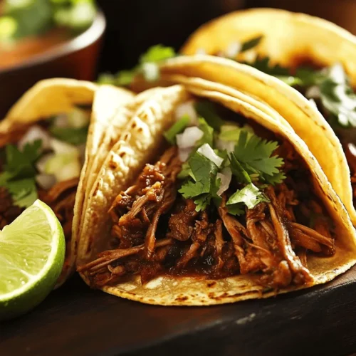 To create exceptional Birria Tacos, the quality of your ingredients is paramount. The star of the dish is the beef, and for this recipe, beef chuck roast or short ribs are highly recommended. These cuts of meat are known for their marbling, which contributes to tenderness and flavor. When cooked low and slow, they become fall-apart tender, making them ideal for stuffing into warm tortillas.