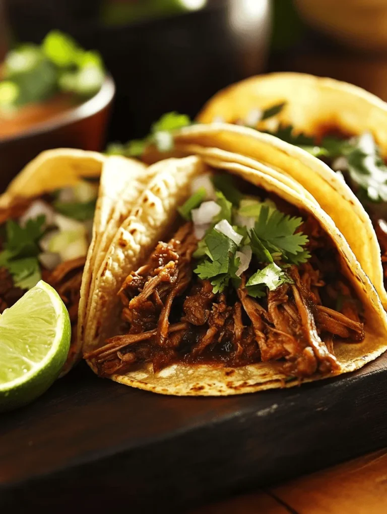 To create exceptional Birria Tacos, the quality of your ingredients is paramount. The star of the dish is the beef, and for this recipe, beef chuck roast or short ribs are highly recommended. These cuts of meat are known for their marbling, which contributes to tenderness and flavor. When cooked low and slow, they become fall-apart tender, making them ideal for stuffing into warm tortillas.