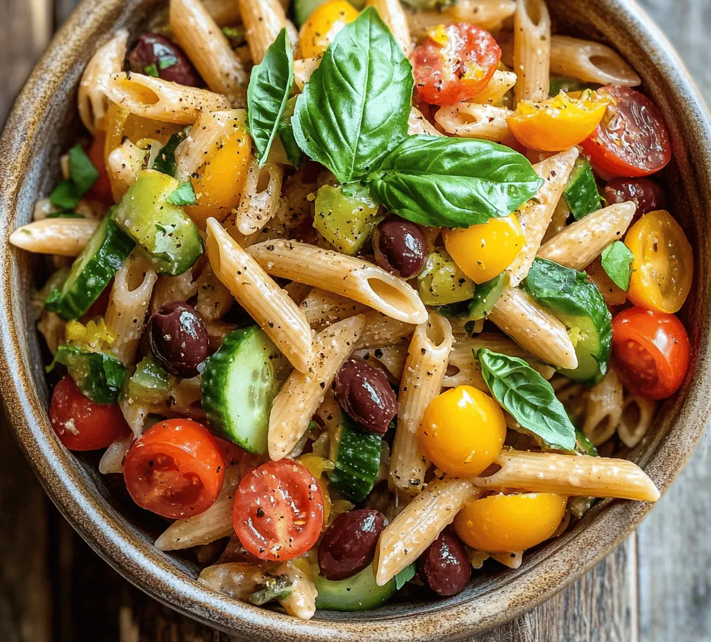 As the warm sun graces us with its presence and the days stretch longer, there’s an undeniable allure to refreshing summer salads. Among the multitude of options available, pasta salads stand out as a beloved choice for their ability to combine hearty ingredients and vibrant flavors into a satisfying dish. One such standout recipe is the Zesty Lemon Basil Pasta Salad, a delightful blend that not only tantalizes the taste buds but also nourishes the body. This pasta salad is a celebration of wholesome ingredients, featuring the zesty brightness of fresh lemons and the aromatic touch of basil, making it the perfect dish for summer gatherings, picnics, or even meal prep for busy weekdays.
