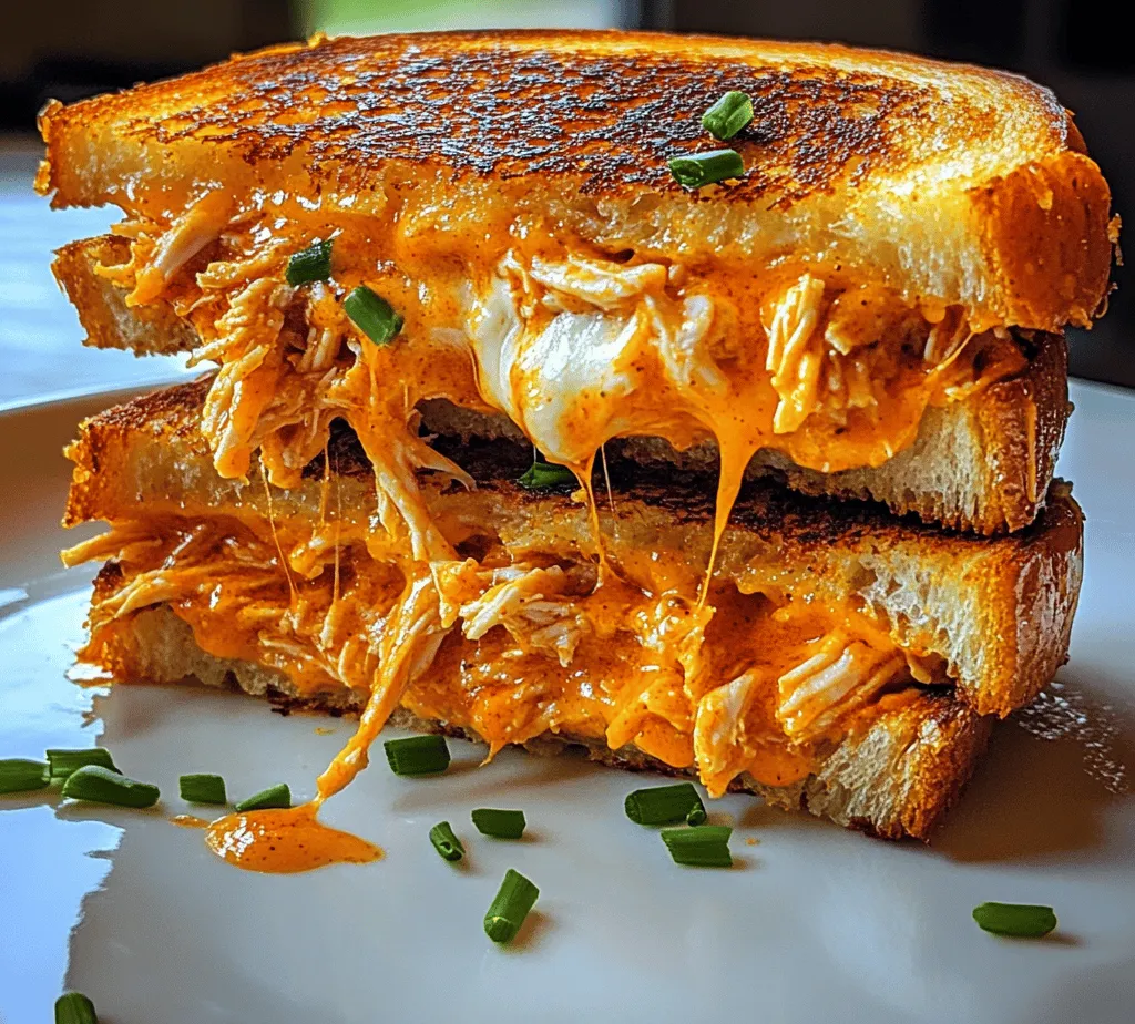 If you’re a fan of comfort food and crave a bit of spice in your meals, look no further than the Buffalo Chicken Grilled Cheese Sandwich. This mouthwatering creation takes the classic grilled cheese sandwich to new heights by infusing it with the bold flavors of Buffalo chicken. Imagine biting into crispy, buttery bread filled with tender, spicy chicken, gooey melted cheese, and just a hint of tanginess. It’s the ultimate fusion of flavors that appeals to both the comfort food lover and the adventurous eater alike.