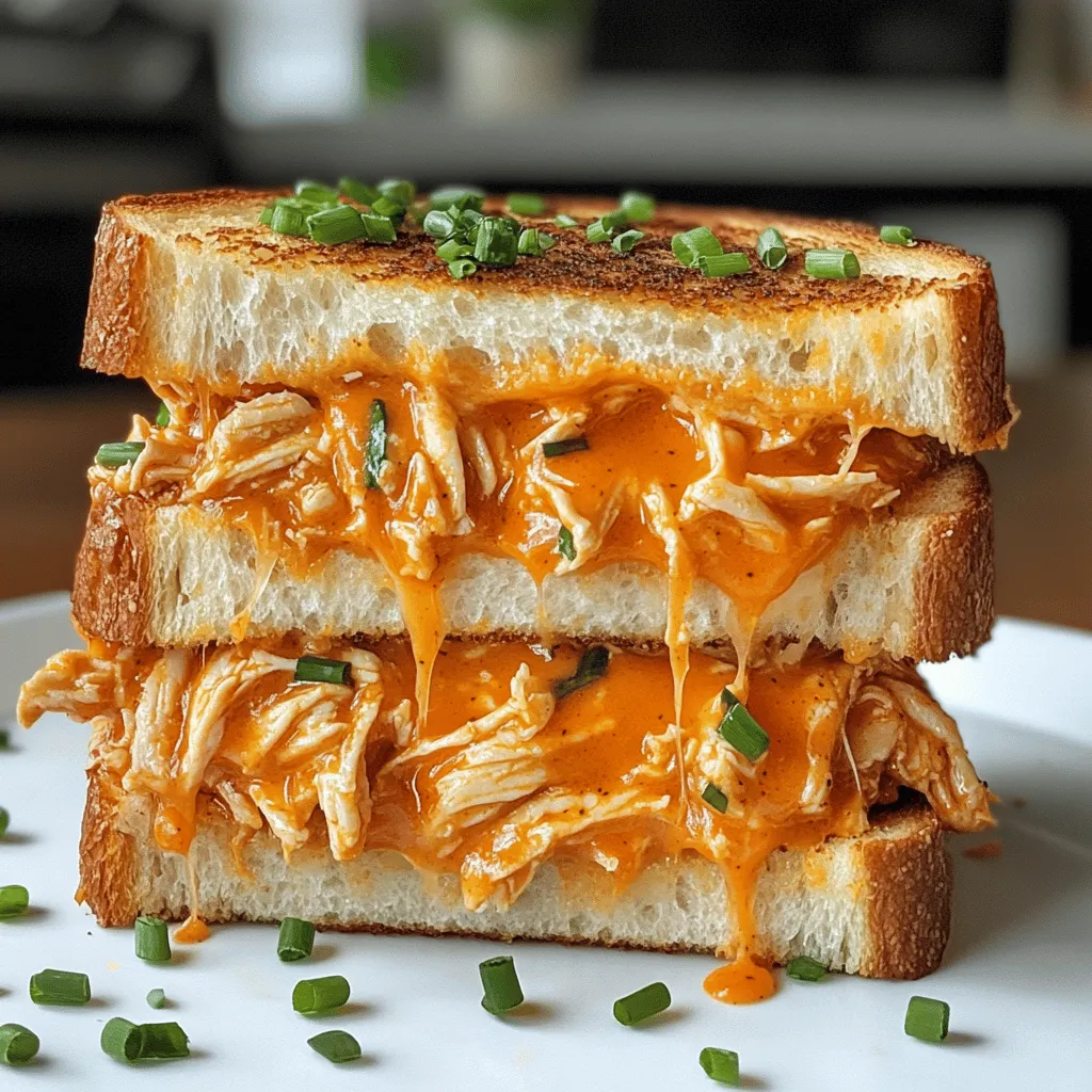 If you’re a fan of comfort food and crave a bit of spice in your meals, look no further than the Buffalo Chicken Grilled Cheese Sandwich. This mouthwatering creation takes the classic grilled cheese sandwich to new heights by infusing it with the bold flavors of Buffalo chicken. Imagine biting into crispy, buttery bread filled with tender, spicy chicken, gooey melted cheese, and just a hint of tanginess. It’s the ultimate fusion of flavors that appeals to both the comfort food lover and the adventurous eater alike.