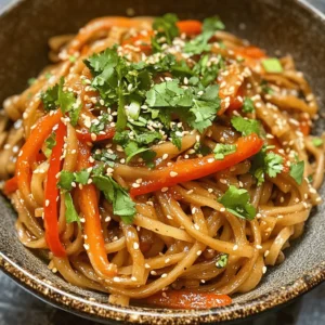 If you're on the hunt for a dish that packs a flavor punch while being incredibly versatile, look no further than Fiery Garlic Noodles. This tantalizing recipe combines the robust flavors of garlic with a delightful kick of spice, making it a favorite among food lovers and spice enthusiasts alike. The allure of this dish lies in its perfect balance of flavors—each bite offers the umami richness that is synonymous with Asian cuisine, complemented by the heat of chili and the aromatic depth of fresh ingredients.