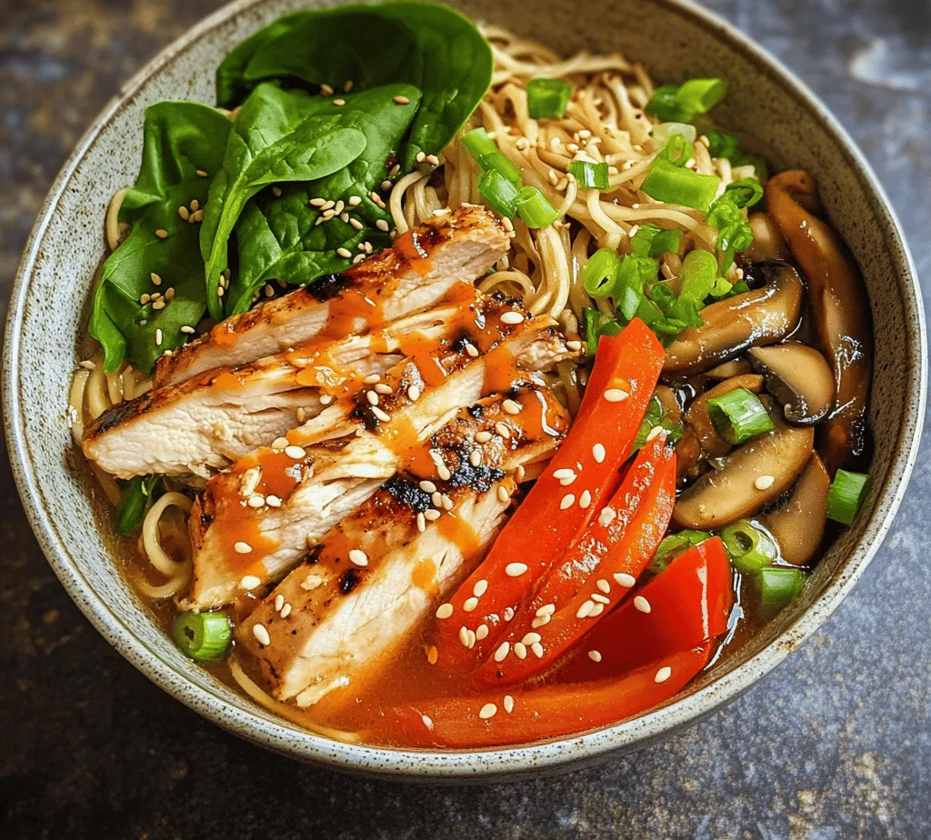 If you're looking for a dish that perfectly marries comfort food with bold, exciting flavors, look no further than Fiery Chicken Ramen with Creamy Garlic Sauce. This dish takes the classic Japanese noodle soup and elevates it with a spicy kick and a rich, creamy twist, making it a delightful choice for anyone craving a hearty meal. Ramen has become a beloved staple around the world, known for its versatility and ability to adapt to diverse culinary preferences. Whether you're a ramen aficionado or a newcomer to this popular dish, the fiery chicken ramen promises an exhilarating experience for your taste buds.
