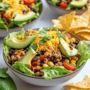 In the ever-evolving world of culinary trends, taco-inspired dishes have gained immense popularity, appealing to a wide range of palates and dietary preferences. Among these delectable options, Turkey Taco Salad Bowls stand out as a healthy and flavorful meal that beautifully marries the freshness of a salad with the satisfying flavors of tacos. This dish is perfect for anyone looking to indulge in a hearty meal without sacrificing their commitment to health and nutrition.