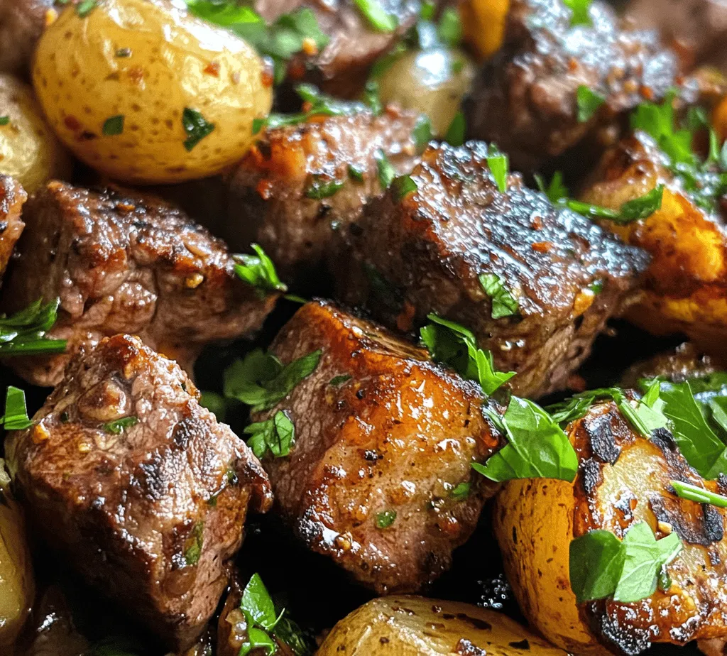 In the world of culinary delights, few dishes can evoke the same satisfaction and comfort as a plate of sizzling butter steak bites paired with aromatic garlic herb potatoes. This recipe perfectly marries the succulent richness of sirloin steak with the earthy flavors of roasted baby potatoes, creating a mouthwatering experience that is sure to impress family and friends alike. Whether you are looking for a quick weeknight dinner or a special occasion meal, this dish will undoubtedly become a favorite in your kitchen.