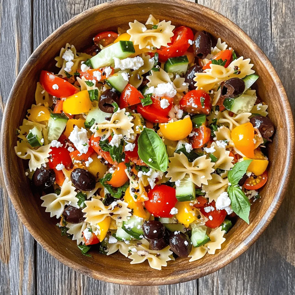 As the sun shines brighter and the temperatures rise, summer gatherings become a cherished tradition filled with laughter, family, and, of course, delicious food. Among the myriad of dishes that grace picnic tables and potlucks, pasta salads stand out as a go-to favorite. They are versatile, easy to prepare, and can be made ahead of time, allowing hosts to enjoy their time without the stress of last-minute cooking. One salad that embodies the spirit of summer is the Bow Tie Bliss Pasta Salad.
