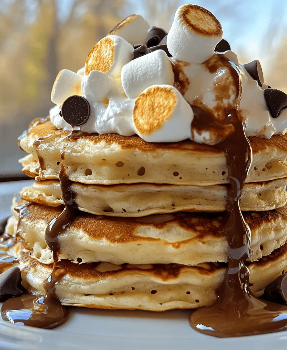 Imagine waking up to the enticing aroma of freshly made pancakes, only to discover they are infused with the nostalgic flavors of your childhood favorite—s’mores. That's right! The concept of s’mores pancakes is taking breakfast tables by storm, blending the gooey goodness of melted marshmallows, the rich taste of chocolate, and the delightful crunch of graham crackers into a stack of fluffy pancakes. This recipe is not just a treat for children; it appeals to adults too, bringing back fond memories of campfires and summer nights spent roasting marshmallows.
