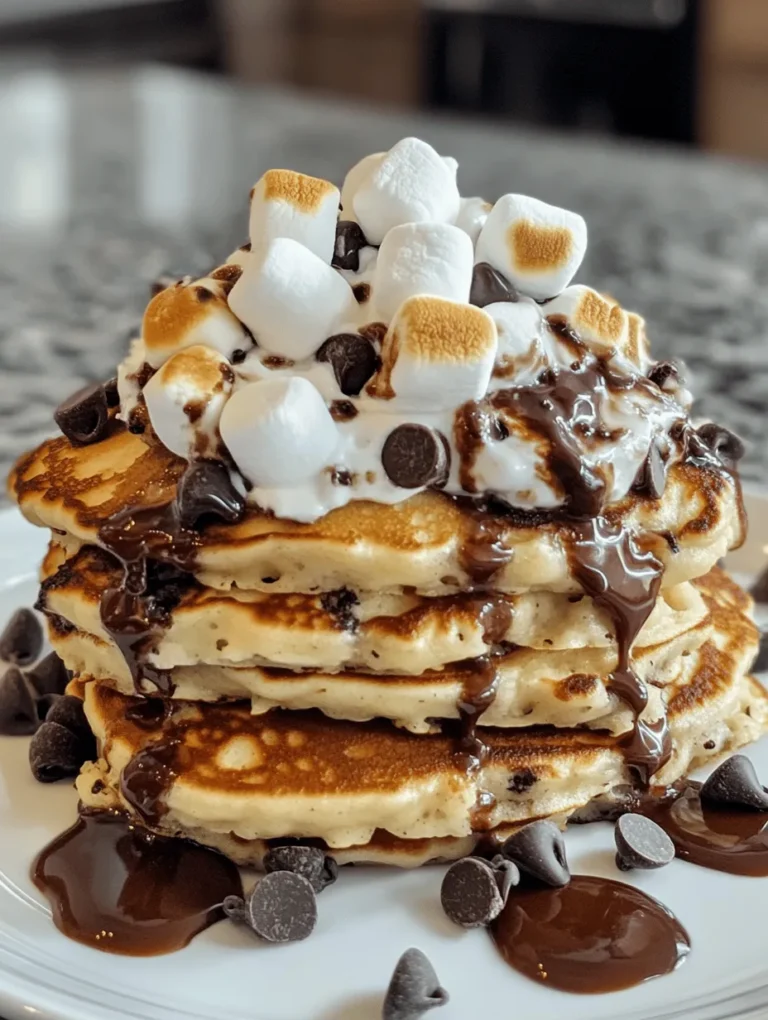 Imagine waking up to the enticing aroma of freshly made pancakes, only to discover they are infused with the nostalgic flavors of your childhood favorite—s’mores. That's right! The concept of s’mores pancakes is taking breakfast tables by storm, blending the gooey goodness of melted marshmallows, the rich taste of chocolate, and the delightful crunch of graham crackers into a stack of fluffy pancakes. This recipe is not just a treat for children; it appeals to adults too, bringing back fond memories of campfires and summer nights spent roasting marshmallows.