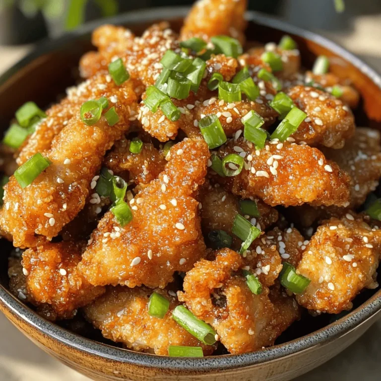 If you're searching for a dish that seamlessly marries mouthwatering flavors with a delightful crunch, look no further than Crispy Bang Bang Chicken. This dish has taken the culinary world by storm, captivating taste buds with its tender chicken enveloped in a perfectly crispy coating, all smothered in a tangy and spicy Bang Bang sauce. Not only is it a crowd-pleaser, but it also boasts versatility that makes it suitable for a variety of occasions—whether it’s a casual weeknight dinner or the star of a lively gathering.