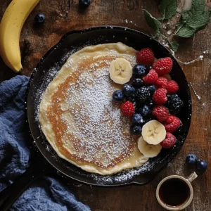 When it comes to breakfast, few dishes are as enchanting as the Fluffy Clouds of Bavaria, more commonly known as Dutch baby pancakes. These airy, oven-baked pancakes are a delightful combination of simplicity and sophistication, emerging from the oven puffed high and golden, reminiscent of soft clouds in a summer sky. Originating from the United States in the early 1900s, these pancakes draw inspiration from the German "Apfelpfannkuchen," or apple pancake, and have since become a beloved staple in breakfast menus across the world.
