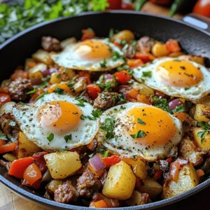 Breakfast is often hailed as the most important meal of the day, and for good reason. A hearty breakfast not only fuels your body after a night of fasting but also sets the tone for the rest of your day. It can boost your mood, improve your concentration, and elevate your energy levels, making it crucial for both physical and mental well-being. Among the myriad of breakfast options available, the Morning Bliss Loaded Breakfast Hash stands out as a wholesome and nutritious choice. This delightful dish combines a variety of ingredients to create a satisfying meal that caters to diverse dietary preferences.