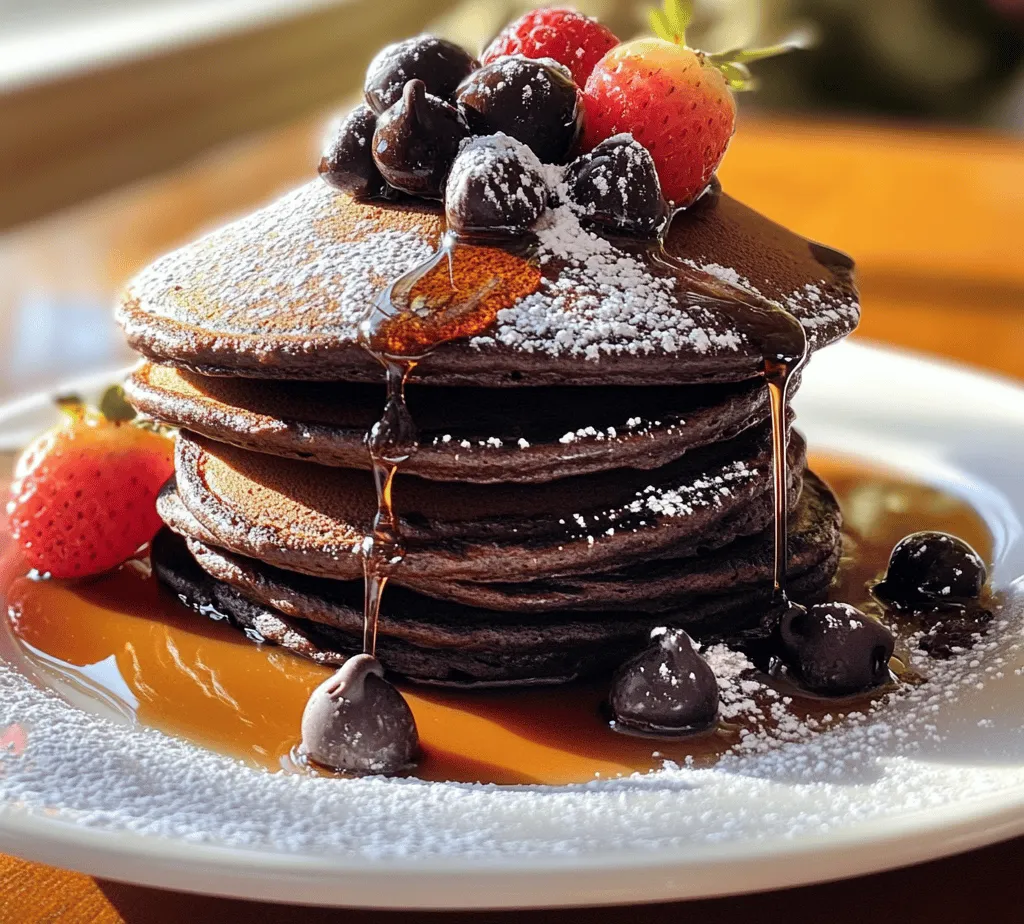 There's something undeniably delightful about starting your day with a stack of warm, fluffy pancakes, especially when they are infused with rich chocolate. Chocolate pancakes have surged in popularity, captivating breakfast enthusiasts and dessert lovers alike. Their decadent flavor profile and indulgent texture make them not just a breakfast option but a brunch sensation that can elevate any morning gathering or special occasion. Whether you’re treating yourself on a lazy Sunday or impressing guests with a gourmet brunch spread, these chocolate pancakes are sure to please.