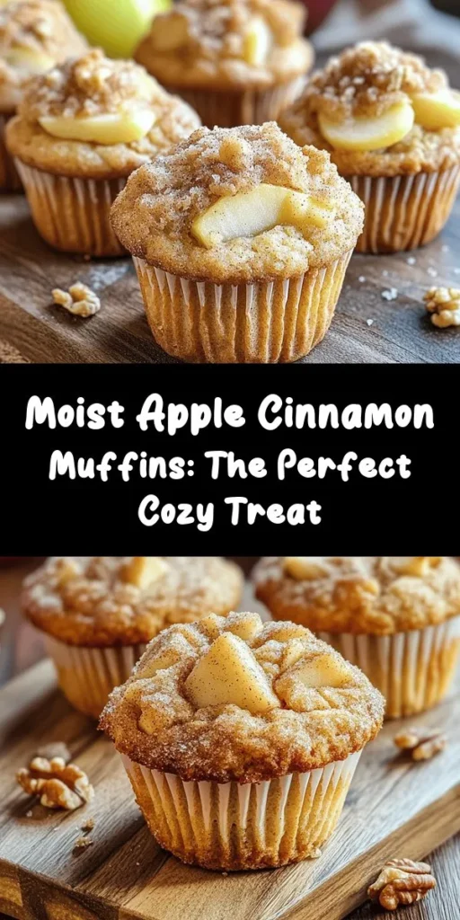Discover the joy of baking with this irresistible apple cinnamon muffin recipe! Perfectly moist and bursting with flavor, these muffins combine fresh apples and warm cinnamon, making them a cozy treat for any occasion. Perfect for breakfast or dessert, they evoke memories of home and comfort. Follow our detailed guide for tips and tricks to create these delicious delights that everyone will love. Enjoy with coffee or spread your favorite topping! #AppleCinnamonMuffins #BakingJoy #HomemadeTreats #CozyVibes #MuffinRecipes #FallBaking