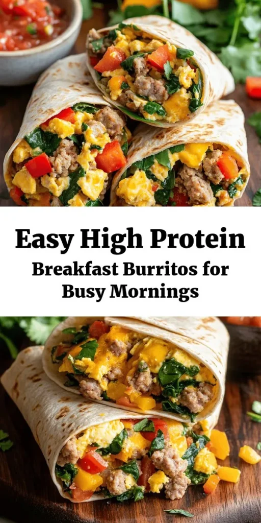 Start your mornings off right with these Macro-Friendly, High Protein Sheet Pan Breakfast Burritos! Packed with eggs, lean turkey sausage, fresh veggies, and whole wheat tortillas, this recipe is not only nutritious but also easy to prepare. Make a batch ahead of time and reheat as needed for a quick and satisfying breakfast. Perfect for meal prep or busy families! Customize easily to fit your macros. Enjoy a delicious and wholesome breakfast today! #MealPrep #HealthyBreakfast #HighProtein #Burritos #EasyRecipes