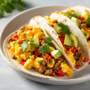 Breakfast tacos have surged in popularity, capturing the hearts of food enthusiasts with their versatility and flavor. This delightful dish fuses traditional Mexican ingredients with classic breakfast favorites, creating a handheld meal that's both satisfying and easy to prepare. The combination of savory crumbled sausage, fluffy scrambled eggs, and melted cheese enveloped in a warm tortilla makes breakfast tacos a delightful way to start any day.
