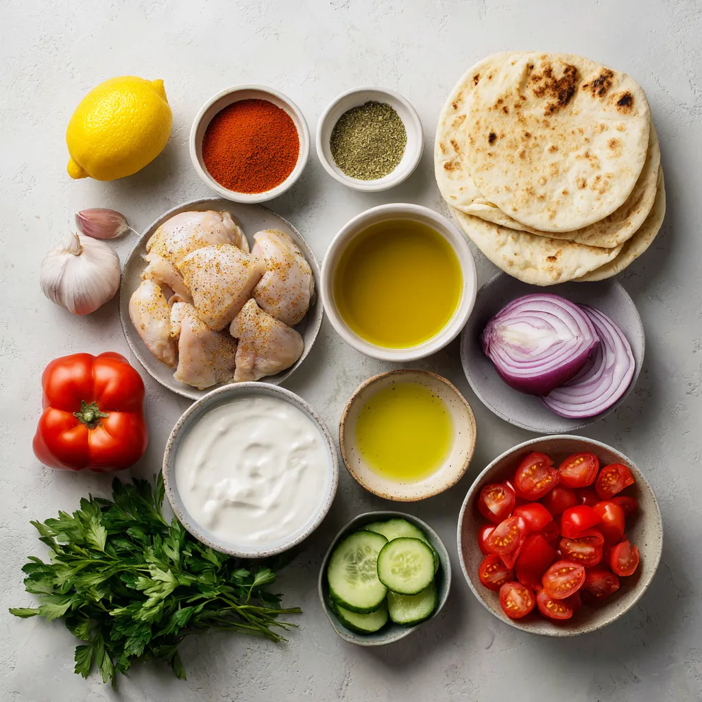 Shawarma is a beloved Middle Eastern dish known for its rich and complex flavors, often made with marinated meats that are cooked on a vertical rotisserie. However, this Slow-Cooked Chicken Shawarma Delight takes a more homey approach to this classic by using a crockpot to slow cook boneless, skinless chicken thighs. The result is tender, juicy chicken infused with a captivating blend of spices that are indicative of traditional shawarma flavors.