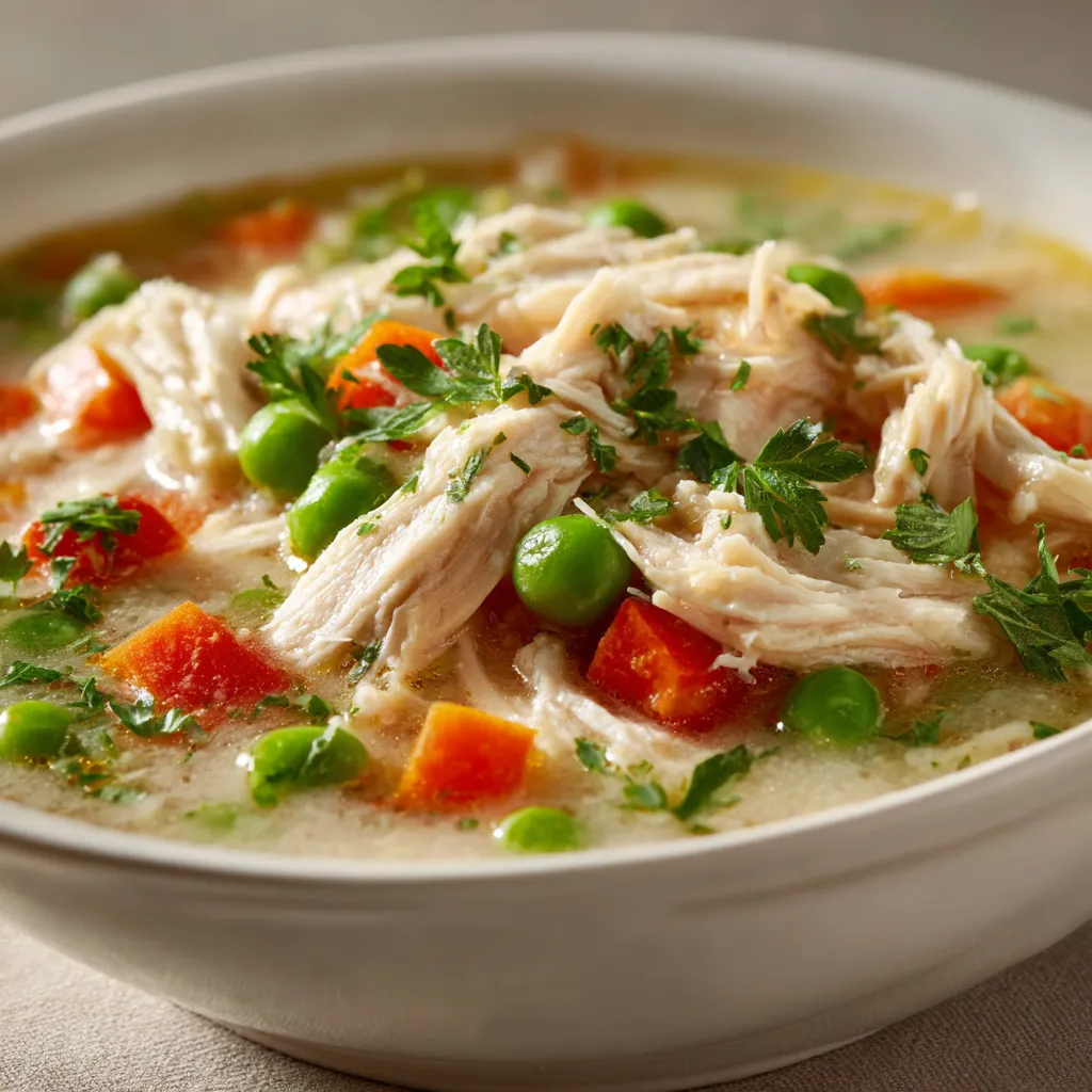 When the weather turns chilly, there's nothing quite like a warm bowl of soup to provide comfort and nourish the soul. Cozy meals, like this Cozy Crockpot Creamy Chicken Soup, evoke feelings of home and contentment, making them perfect for sharing with family and friends. The combination of tender chicken, hearty vegetables, and a creamy broth creates a dish that is both heartwarming and satisfying.
