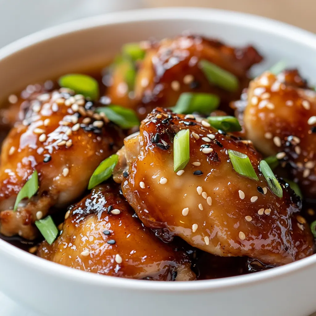 Crockpot cooking has become a beloved method for busy home cooks seeking convenience without sacrificing flavor. One dish that exemplifies this style is Crockpot Honey Garlic Chicken Thighs—a delightful combination of sweetness and umami wrapped in tender, succulent chicken. The honey caramelizes gently during the long, slow cooking process, while the soy sauce provides a savory depth that harmonizes beautifully with the fresh garlic and ginger. This dish is perfect for a family dinner or gatherings with friends when you want to impress without spending too long in the kitchen.