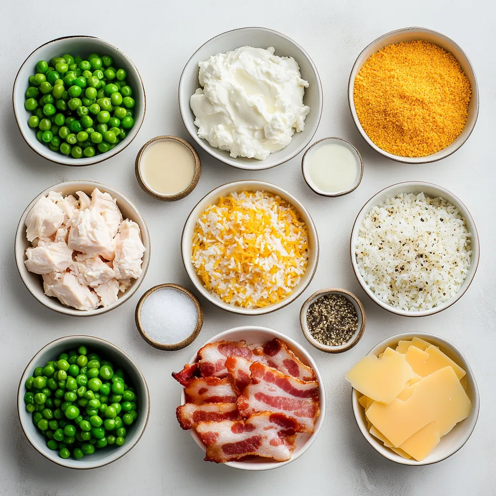 Decadent Chicken Ranch Casserole is a rich and satisfying dish perfect for a family dinner or a cozy gathering. This comforting casserole marries flavors and textures, featuring creamy ranch dressing and tender chicken enveloped in melted cheese, all topped with a crunchy breadcrumb layer. Each bite offers a delightful explosion of flavor, making it an ideal comfort food that appeals to both children and adults alike.