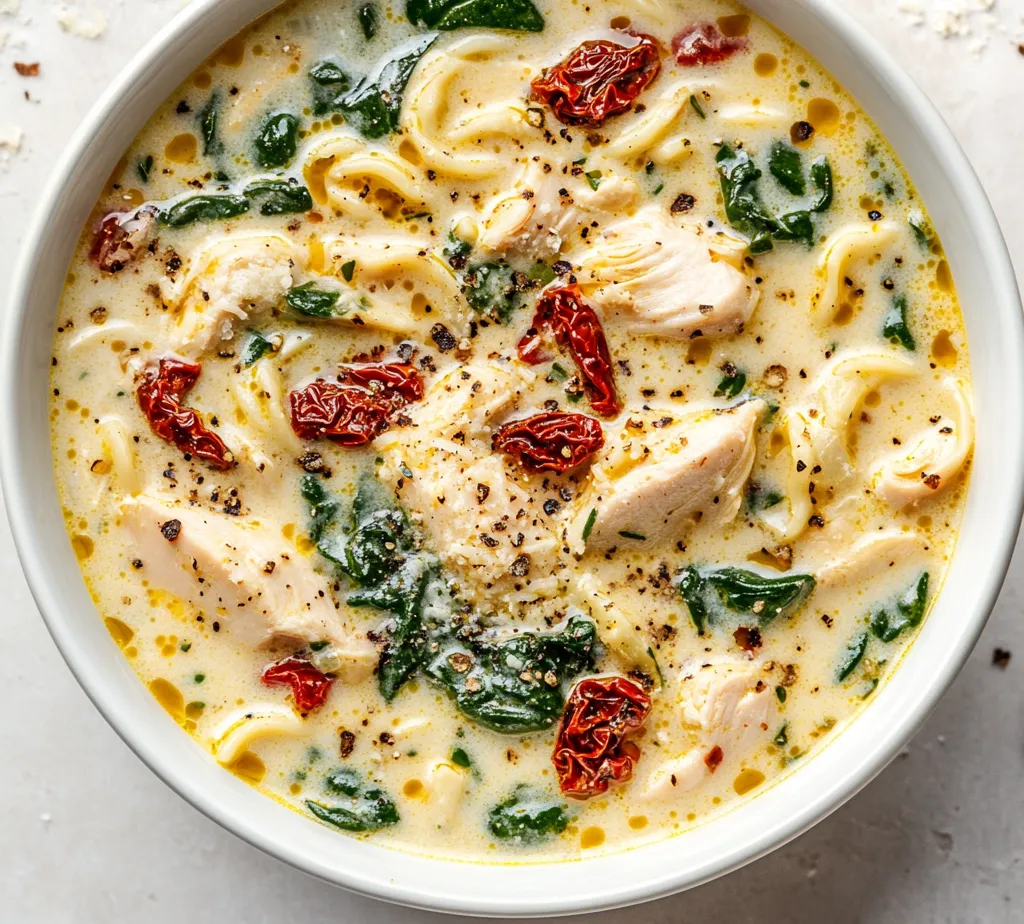 Creamy Tuscan Marry Me Chicken Soup is a delightful and savory dish that embodies comfort food at its finest. With its rich flavors and hearty ingredients, this soup is perfect for any occasion where warmth and satisfaction are desired. Inspired by the rustic charm of Tuscan cooking, this soup blends chicken, vegetables, and cream into a soulful bowl that can turn any ordinary meal into something special.