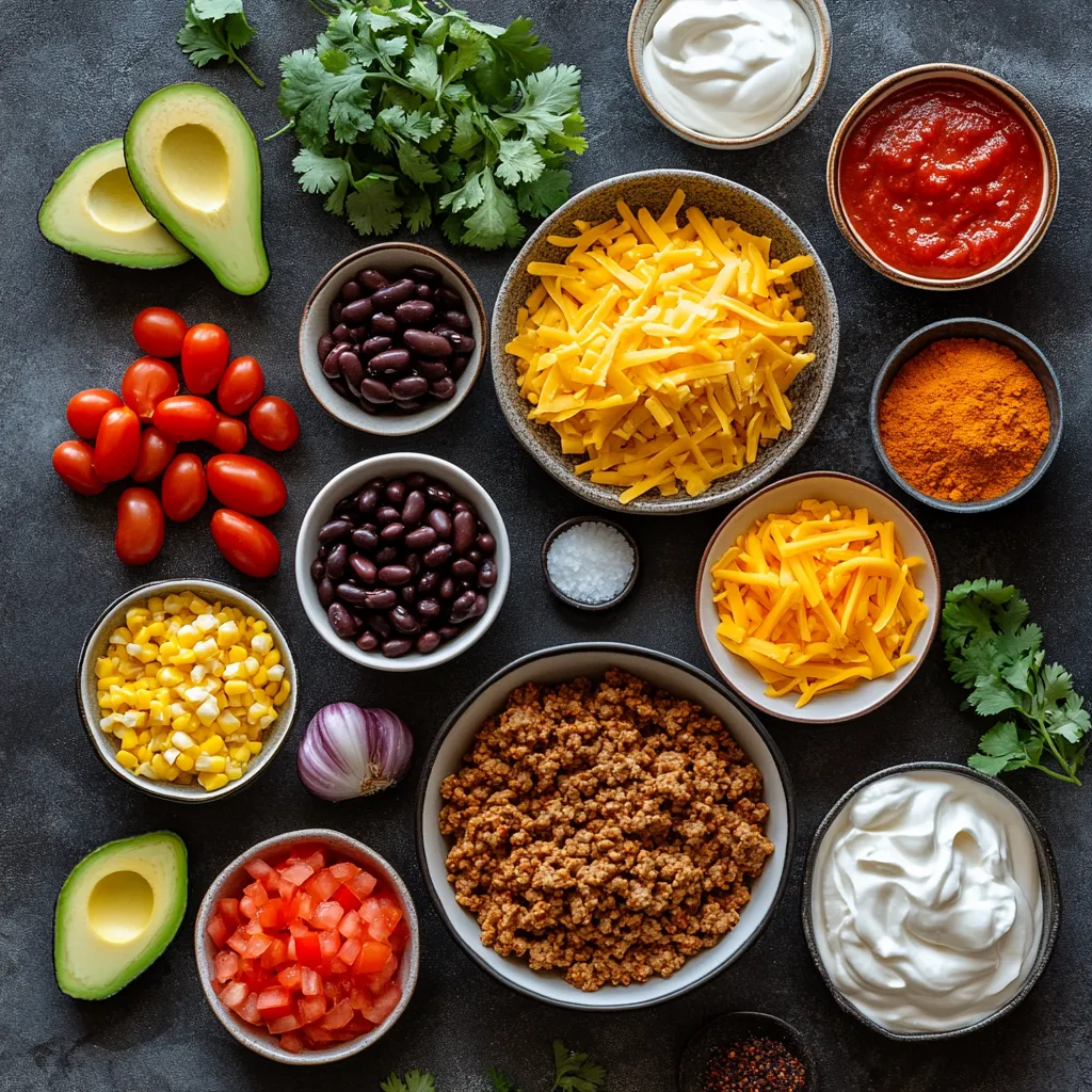 The Creamy Taco Soup Extravaganza offers a delicious, hearty meal that perfectly combines the comfort of soup with the bold flavors of Mexican cuisine. This dish is not only satisfying but also boasts a delightful creaminess that makes it exceptionally inviting, especially on chilly evenings. A favorite among taco lovers and soup enthusiasts alike, it brings the richness of traditional taco flavors into a convenient soup format.