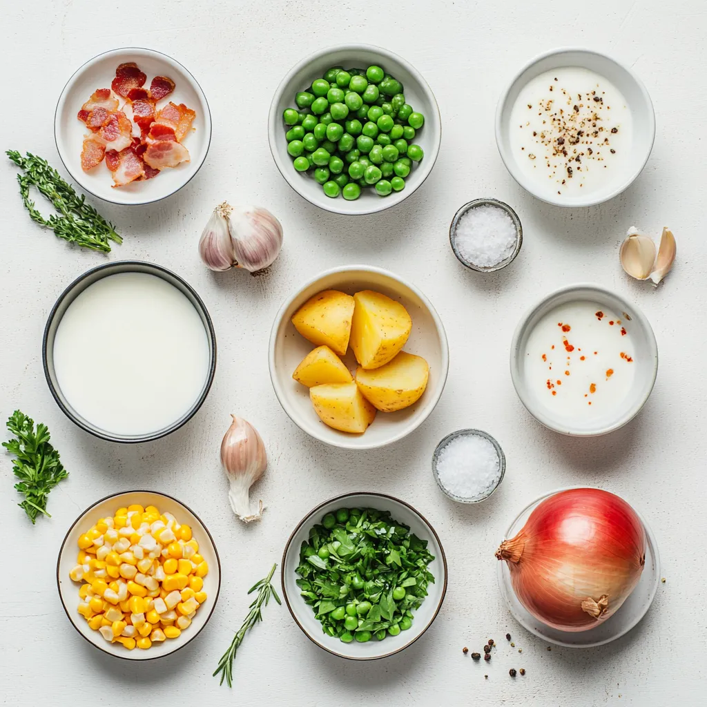 Explore the comforting flavors of a classic Hearty Slow Cooker Potato Bacon Chowder that brings together the richness of bacon, the heartiness of potatoes, and the creaminess of milk. This easy-to-make recipe is perfect for cozy family dinners or as a satisfying dish for a gathering, allowing you to taste a bowl of warmth with every spoonful. The savory combination of ingredients creates a deliciously satisfying experience that will leave everyone asking for seconds.