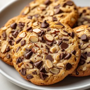 Almond Joy Cookies are a delightful tribute to the beloved candy bar, bursting with the rich combination of chocolate, sweet coconut, and crunchy almonds. Each bite offers a melty chocolate surprise paired beautifully with the soft, chewy texture of shredded coconut and the nutty crunch of almonds. This cookie captures the nostalgia of childhood candy treats while presenting a homemade option that feels just as indulgent. They are perfect for gatherings, snack time, or just as an afternoon pick-me-up, bringing a touch of joy and sweetness to any occasion.