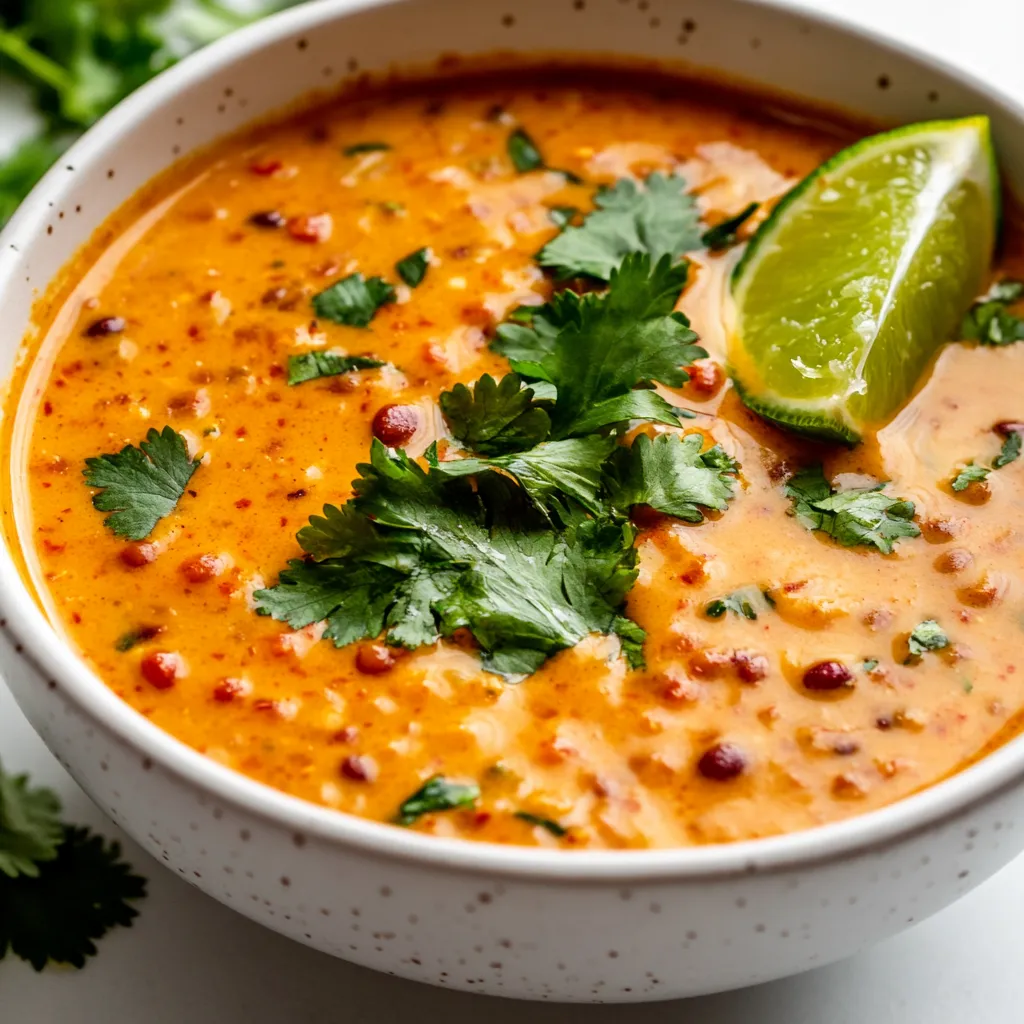 The comforting embrace of a warm soup can transform any chilly evening into a cozy culinary experience. Cozy Thai Coconut Red Lentil Soup offers a delightful combination of flavors, featuring creamy coconut milk, earthy lentils, and aromatic spices that create a bowl of warmth. With the cold weather beckoning for something comforting, there’s nothing more inviting than a bowl of this soup. The combination of red lentils and coconut milk provides the perfect base, while red curry paste and fresh lime juice add an exhilarating zest that brightens the palate.