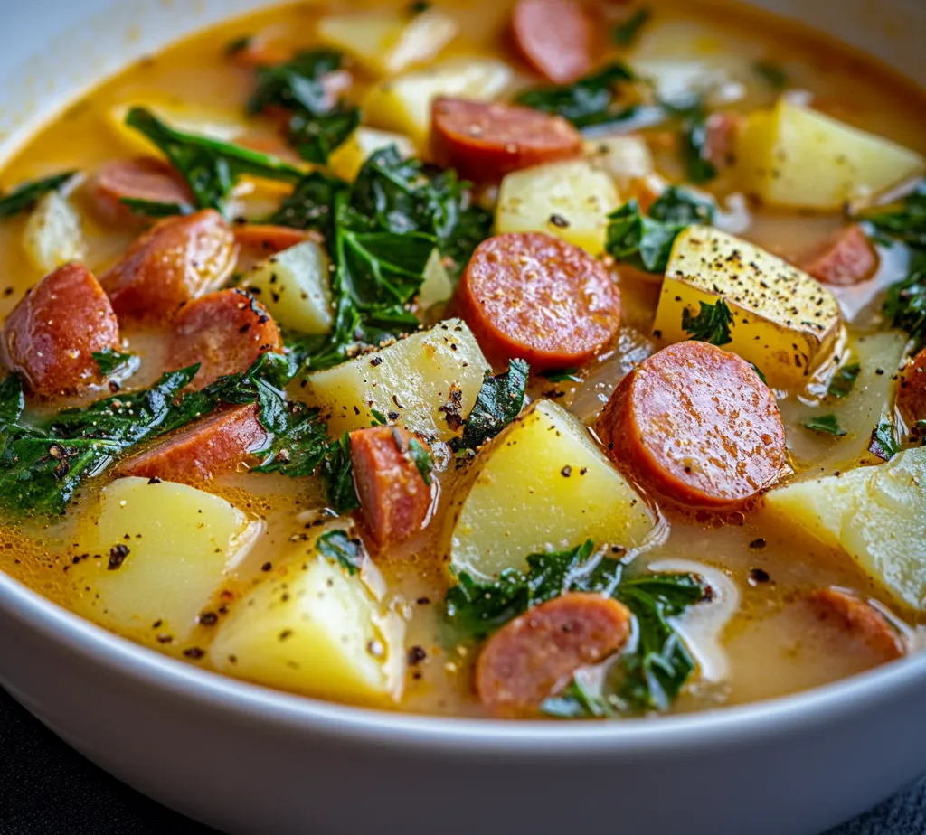 Exploring comforting recipes is a delightful endeavor, especially when they come together effortlessly and offer a robust flavor profile. Hearty Kielbasa Potato Soup is one of those dishes that seamlessly blends savory sausage, creamy potatoes, and vibrant greens. This article delves into the steps to create this rich and hearty soup that's perfect for any season. The combination of kielbasa and potatoes not only makes this soup filling but also delivers a satisfying depth of flavor that's sure to please any palate.