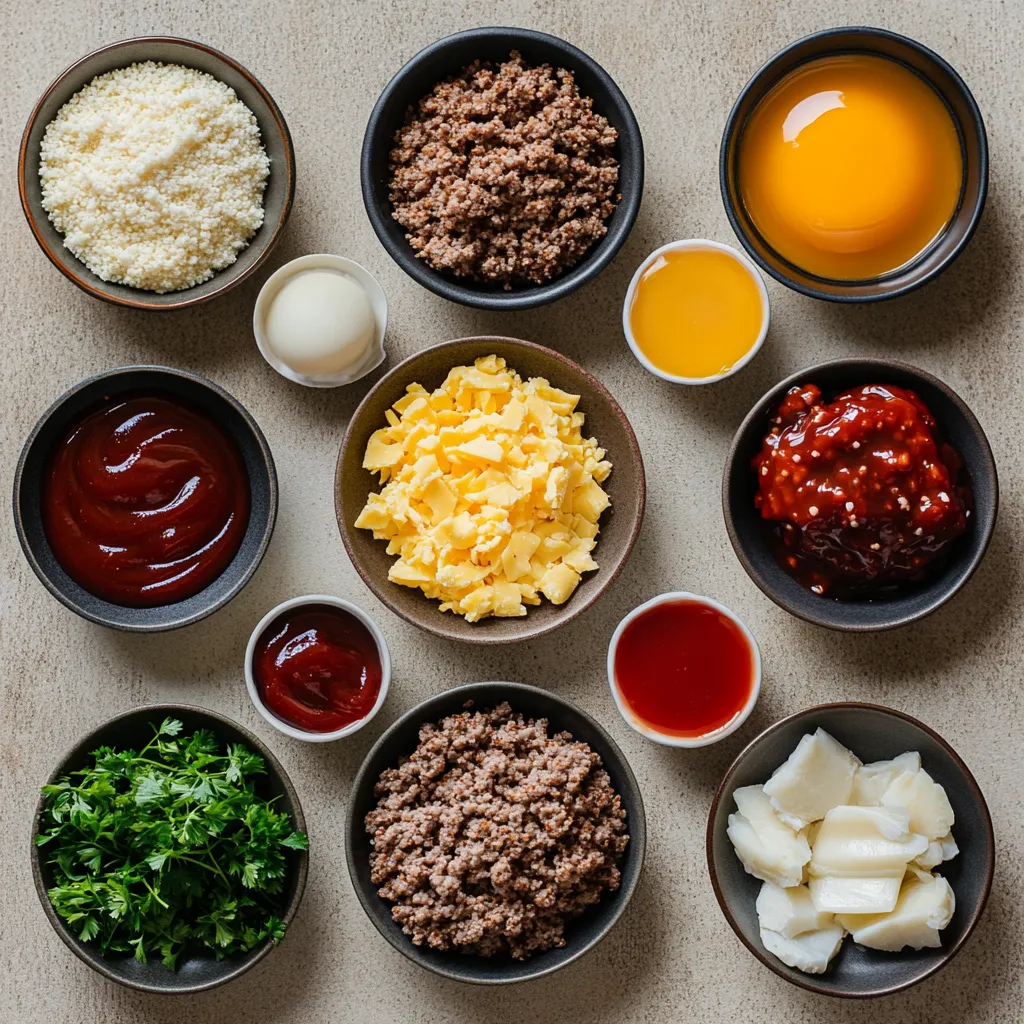 There’s something truly comforting about a classic meatloaf, and the BBQ Cheddar Meatloaf Delight takes this beloved dish to new heights. By incorporating both ground beef and ground pork, this recipe ensures a wonderfully rich flavor profile that's perfectly complemented by the sharp, melty goodness of cheddar cheese. The addition of BBQ sauce adds a sweet and tangy glaze that not only enhances the taste but also creates an appealing, glossy finish.