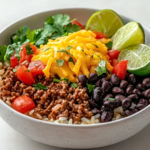 The Spicy Mexican Beef and Rice Skillet Delight is a vibrant, flavorful dish that combines the hearty goodness of ground beef and rice with the zest of Mexican spices. This one-pan meal is perfect for busy weeknights, boasting both convenience and taste. With the vibrant spices and fresh ingredients, it’s a surefire way to please the entire family while exploring bold flavors.