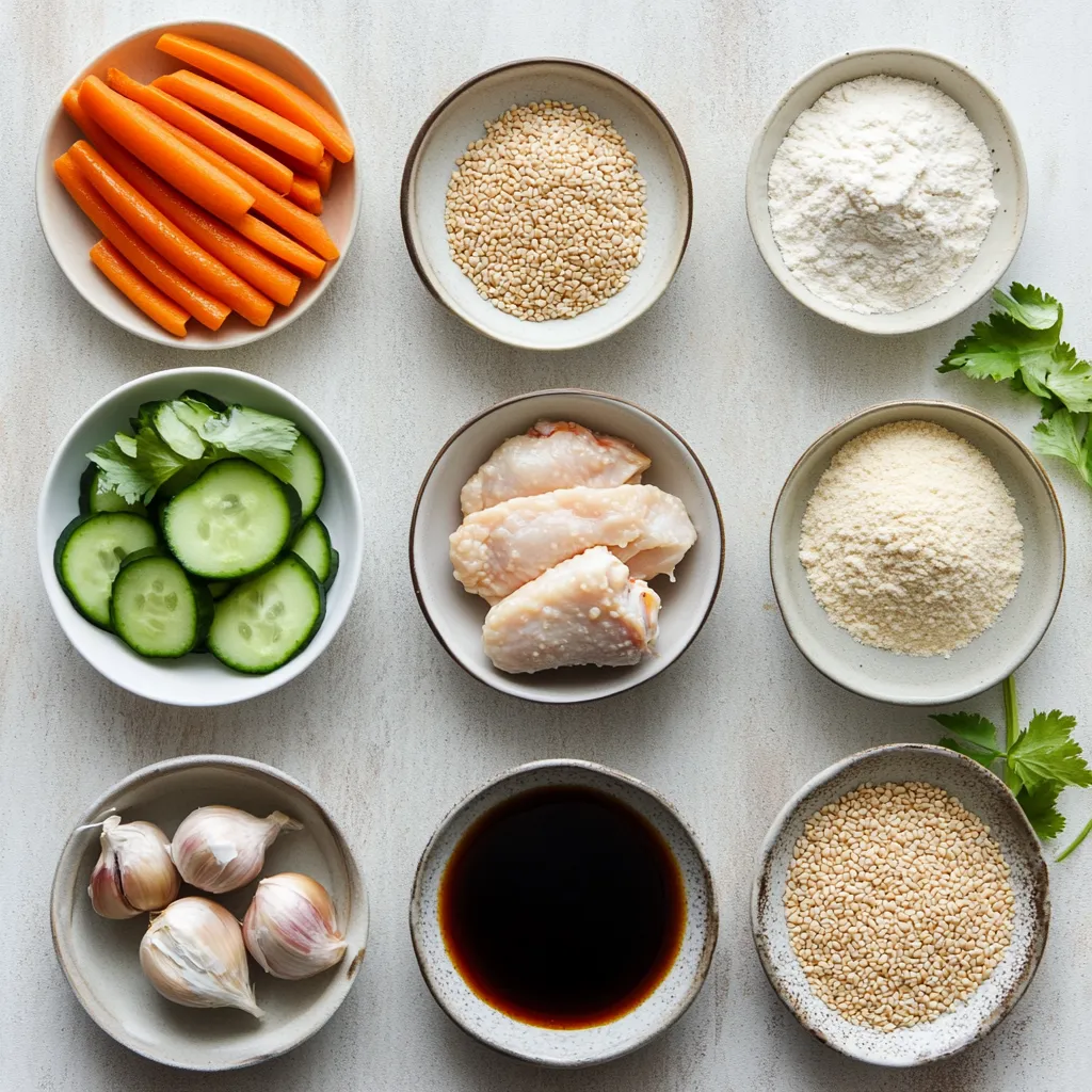 Korean Chicken Bao Buns present an irresistible fusion of flavors that blend the traditional qualities of Asian bao with vibrant Korean tastes. This dish offers a delightful culinary journey with every bite, featuring soft, fluffy buns enveloping a spicy and sticky chicken filling. The bao buns are typically steamed, resulting in a light and airy texture that contrasts wonderfully with the bold flavors of the chicken.