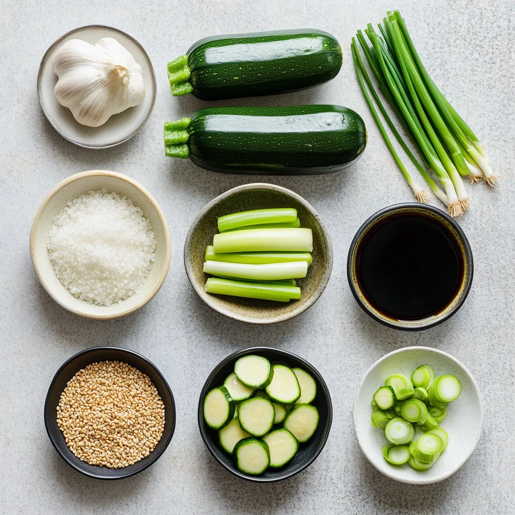 This Japanese zucchini side dish is a delightful and effortless addition to any weeknight dinner. With its vibrant colors and enticing flavors, it seamlessly brings a touch of Japan to your table. Featuring the freshness of zucchini combined with aromatic garlic, sesame oil, and a hint of tang from soy sauce and rice vinegar, this dish is both nourishing and satisfying. In just 15 minutes, you can whip up a dish that not only complements main courses but also delights the senses.