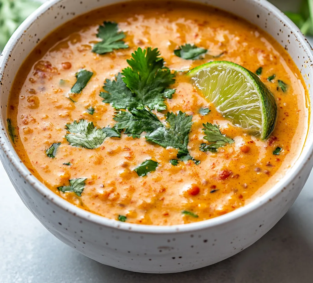 The comforting embrace of a warm soup can transform any chilly evening into a cozy culinary experience. Cozy Thai Coconut Red Lentil Soup offers a delightful combination of flavors, featuring creamy coconut milk, earthy lentils, and aromatic spices that create a bowl of warmth. With the cold weather beckoning for something comforting, there’s nothing more inviting than a bowl of this soup. The combination of red lentils and coconut milk provides the perfect base, while red curry paste and fresh lime juice add an exhilarating zest that brightens the palate.