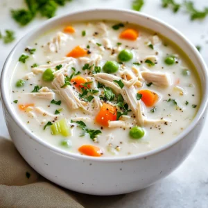 Explore the heartwarming flavors of a luscious and creamy chicken soup that warms you from the inside out. This Creamy Crack Chicken Soup blends tender chicken, fresh vegetables, and a rich cream base, perfect for cozy nights or serving a crowd. The comforting combination of shredded chicken and a medley of vibrant vegetables comes together in under an hour, making it an irresistibly heartwarming dish to enjoy after a long day.