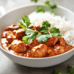 Butter Chicken, known as "Murgh Makhani" in India, is a beloved dish that captures the hearts of many with its rich, creamy, and mildly spiced flavor profile. Originating from the northern Indian region, this culinary treasure combines succulent chicken with a luscious tomato-cream sauce, making it a favorite in Indian restaurants and homes alike. Often served with fluffy basmati rice or warm naan, Butter Chicken creates an inviting meal for family gatherings, weeknight dinners, or special occasions alike.