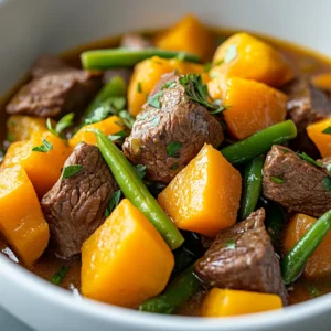 Discover the warmth and richness of Harvest Harmony Stew, a perfect dish for chilly days and cozy gatherings. This flavorful stew combines tender beef chunks with a medley of seasonal vegetables, creating a delightful culinary experience that embodies the essence of harvest time. As the flavors meld together in a slow cooker, the dish transforms into a hearty meal that not only comforts the soul but also nourishes the body.