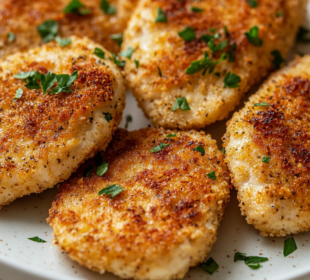 Crispy baked chicken cutlets are a delightful addition to any meal, combining the best of both worlds: a crunchy exterior and a juicy, tender interior. This dish captivates the palate not only with its texture but also with the rich flavors provided by a simple yet effective seasoning blend. When baked instead of fried, these cutlets achieve a rewarding crispness that makes them feel indulgent while still being healthier.