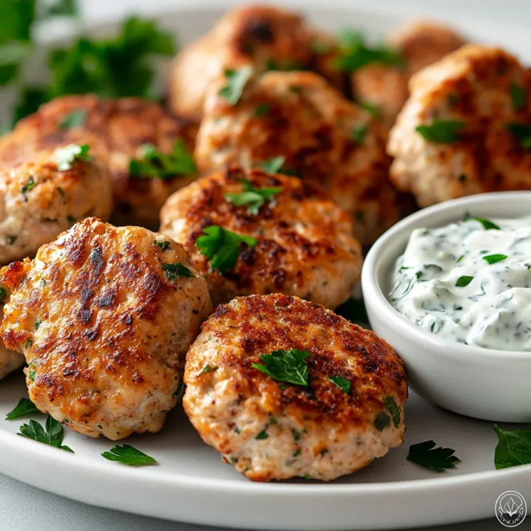 Explore the vibrant flavors of the Mediterranean with these delightful Chicken Patties! Perfect for a hearty lunch or a satisfying dinner, these patties are packed with aromatic herbs and spices that bring a taste of the Mediterranean right to your plate. Combining fresh ingredients like crumbled feta cheese and herbs with lean ground chicken, these patties promise a flavor explosion in every bite. The simplicity of the ingredients, along with the straightforward cooking method, makes them both accessible and appealing for cooks of all skill levels.