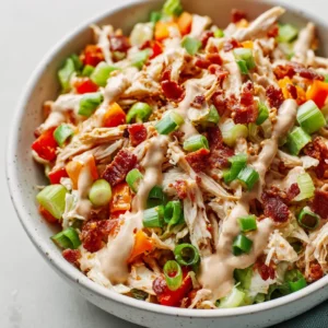 Spicy Honey Buffalo Chicken Salad is a delightful combination of flavors that has gained popularity for its ability to blend heat and sweetness seamlessly. This dish is perfect for those who appreciate a bit of a kick in their meal while also enjoying the rich and soothing notes of honey. With tender shredded chicken, vibrant vegetables, and a creamy, spicy dressing, this salad makes a fantastic meal option for lunch or dinner.