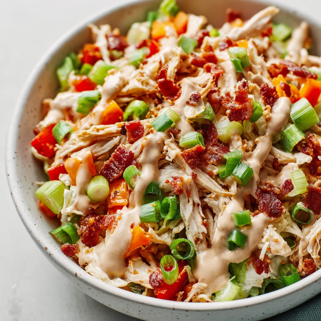 Spicy Honey Buffalo Chicken Salad is a delightful combination of flavors that has gained popularity for its ability to blend heat and sweetness seamlessly. This dish is perfect for those who appreciate a bit of a kick in their meal while also enjoying the rich and soothing notes of honey. With tender shredded chicken, vibrant vegetables, and a creamy, spicy dressing, this salad makes a fantastic meal option for lunch or dinner.