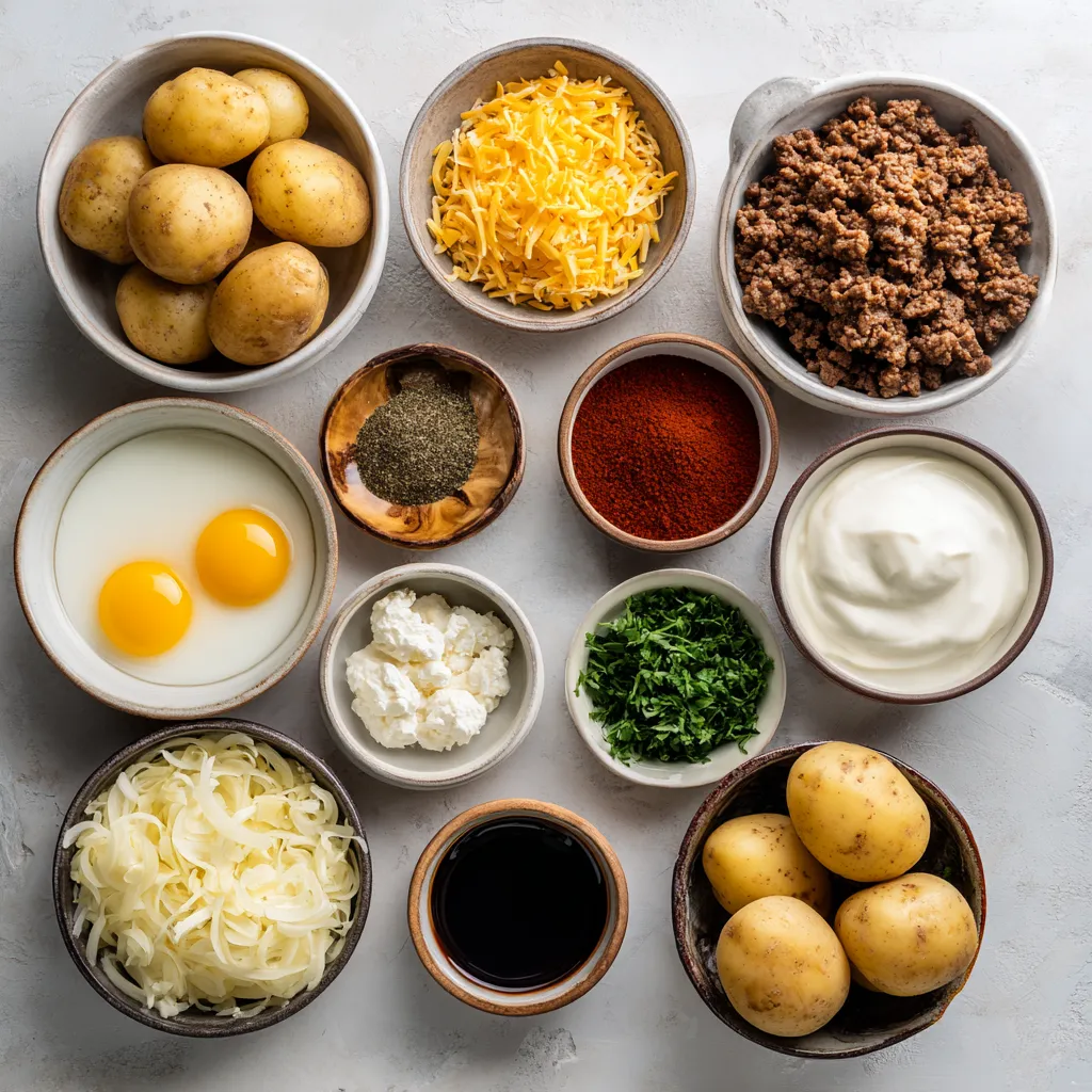 The comfort of home-cooked meals is hard to beat, with a Hearty Ground Beef & Potato Casserole at the forefront of family favorites. This satisfying dish enchants diners with layers of seasoned ground beef, tender potatoes, and bubbling cheese. The richness of the beef, combined with the creamy texture of sour cream and the sharpness of cheddar, creates a hearty meal that speaks of warmth and indulgence. Whether it's a chilly evening or a gathering of loved ones, this casserole is an ideal choice for those looking to impress without a fuss.